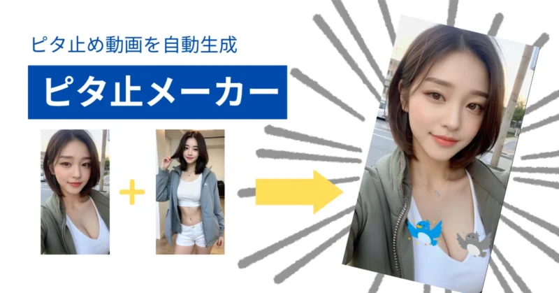 ピタ止め動画自動作成システム | 約30秒で一動画作成可能！！※PC必須　ひろ@PC副業